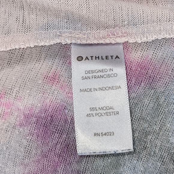 Athleta Tie Dye Loose Fitting Tank Top - Picture 5 of 5